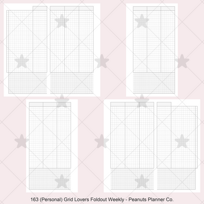 163: Grid Lovers Vertical Foldout Weekly Wo2P