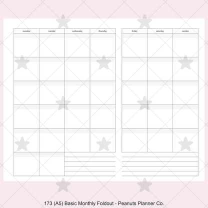 173: Basic Monthly Foldout Mo1P Mo2P