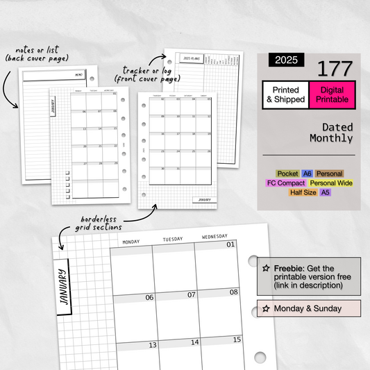 177: DATED Monthly 2025 Mo2P